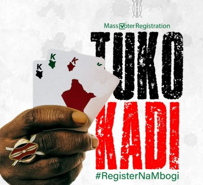 Church leaders warn politicians to keep off 'Niko Kadi' voter registration drive