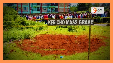 Kericho mass grave: Nyamira governor says county only disposed 13 bodies