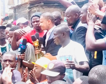 MP Babu Owino condemns Gikomba demolitions, says court order ignored