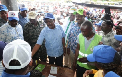 Opposition faults IEBC over ID delays in voter registration drive
