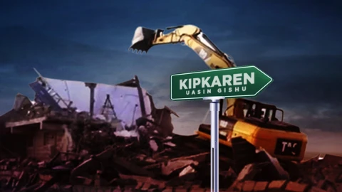 Chaos in Eldoret as youth demolish MCA's properties over alleged land grabbing