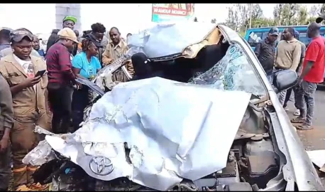 Driver ferrying miraa killed in head-on collision on Mwea–Embu highway