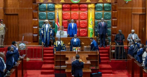 President Ruto says State House wall encroaching on riparian land to be demolished