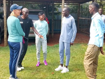 U.S. Embassy Kenya Chargé d'Affaires Susan Burns urges Kenyan athletes to shun doping 