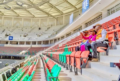 Photos: Sleek modern foldable seats installed at Talanta Stadium