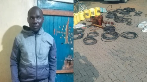 Transformer vandal apprehended in Kakamega after months on the run 