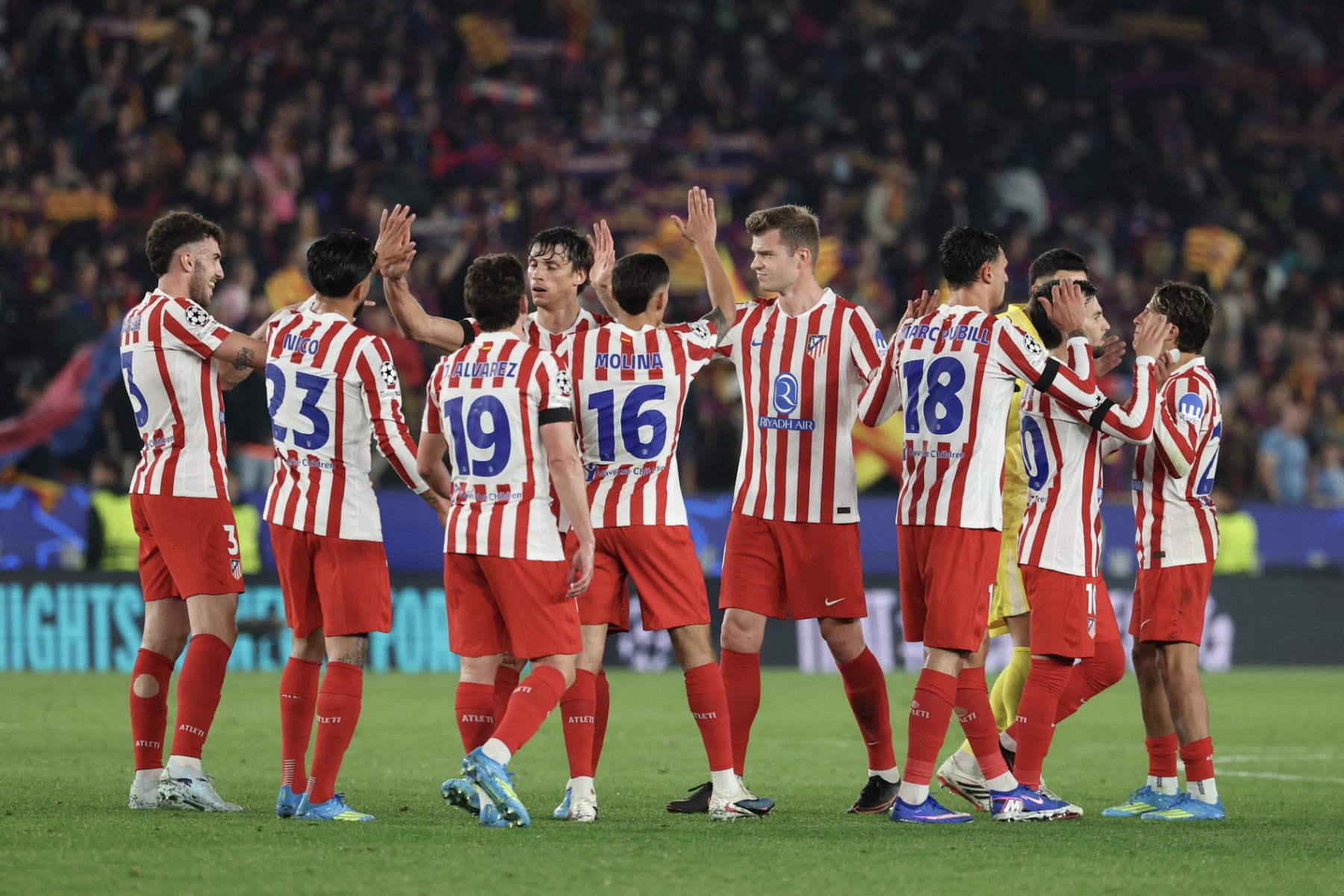 Atletico need 'personality' to prevent Barca comeback: Koke