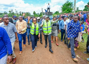 Kindiki, Waiguru rally Mt Kenya region to back President Ruto's re-election