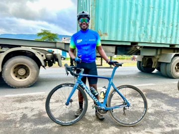 Brian Karoney takes on 300km Nairobi–Eldoret ride to raise awareness on blood disorders