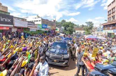 ‘No amount of insults, noise will chase me from Mt. Kenya’: Ruto tells opposition