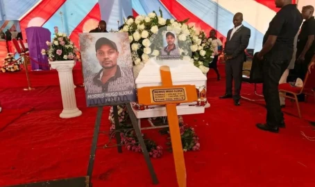 One of 2 people shot dead by police during Ishiara hospital protests buried