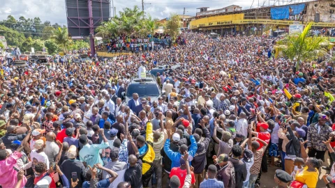 Ruto says SHA improved healthcare as he rallies supporters in Tharaka-Nithi
