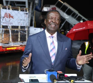 Mudavadi vows commitment to conservation as he receives four mountain bongos from Czech Republic