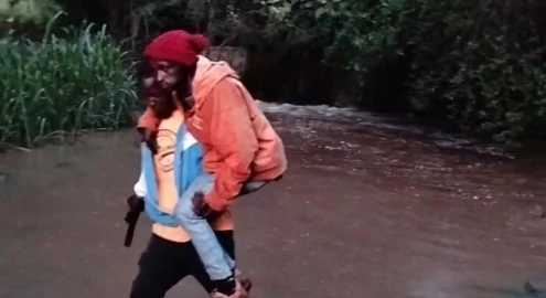 Kagumo residents stranded after floods make paths impassable 