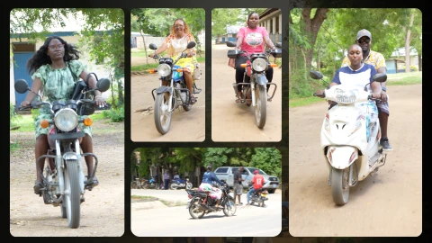 Mpeketoni: Small town in Lamu where women rule the streets on bikes