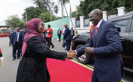 Diplomatic blunder as Suluhu openly reprimands Ruto over 'Tanga refinery' gaffe