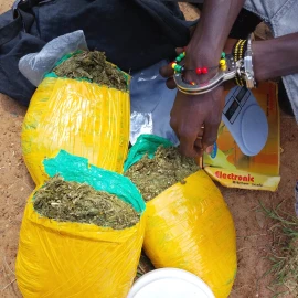 Suspected drug trafficker arrested along Thika-Garissa highway