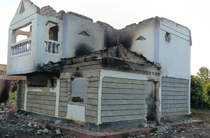 Church destroyed, homestead torched as Kirinyaga residents target bishop over man’s death linked to rice and chicken theft