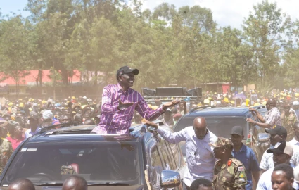 'No region will be left behind again,' President Ruto says during Laikipia tour