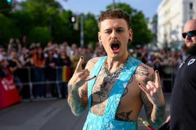 The 10 qualifiers from the Eurovision first semi-final