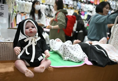 South Korea welcomes rare baby bump as population shrinks