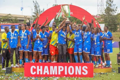 Police Bullets crown historic season with third straight league title