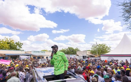 President Ruto kicks off three-day tour in Northern Kenya with focus on development