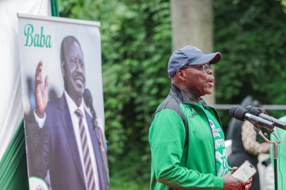 Gor Mahia mark KPL title with Raila tribute, present trophies to Amb. Ida