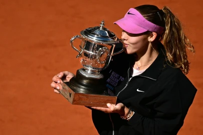 Andreeva wins first Grand Slam title at French Open