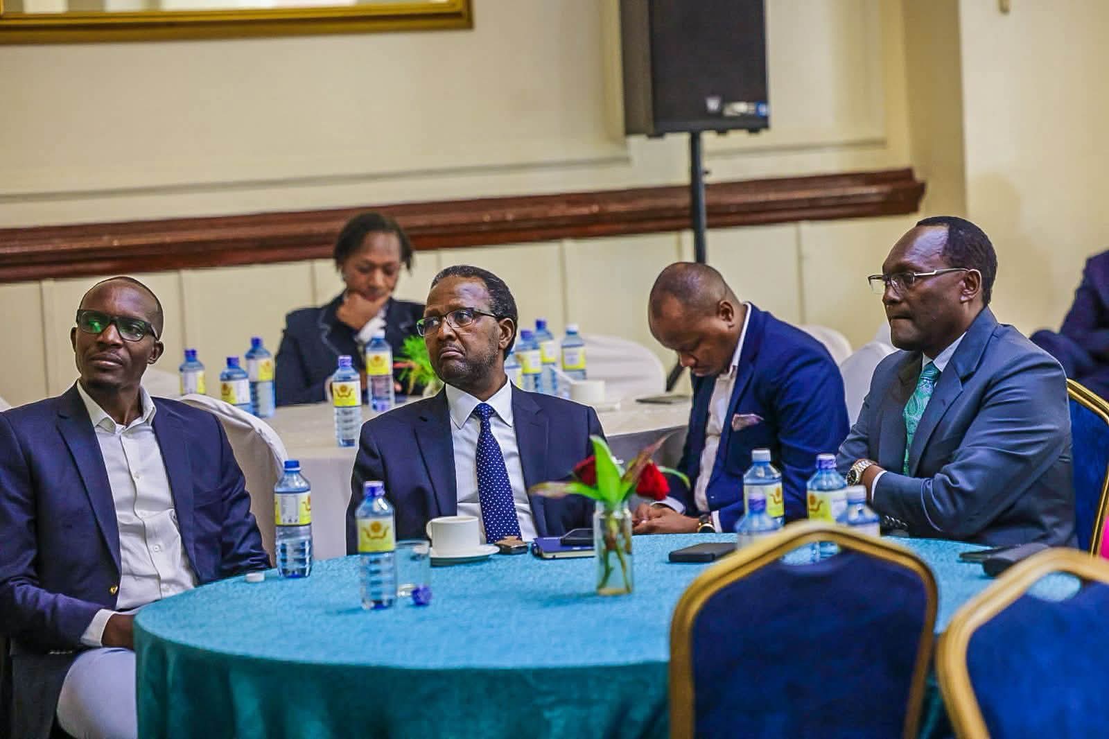 Senior Counsel Jinaro Kibet (centre) participates in a resource mobilisation event for the Greening Kaptagat initiative, a community-driven fundraising effort championed by professionals living around the Kaptagat Forest.