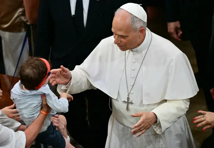 Leo XIV becomes first pope to vote in a US general election
