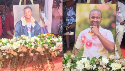 Machakos: Sorrow as brothers mistaken for criminals, killed by mob after Arsenal-PSG match are buried