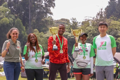 Ng’eno, Kalondu win third edition of Safaricom CEO Run 