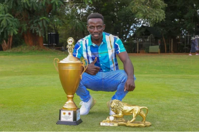 Eugene Wafula claims maiden Ruiru Open title