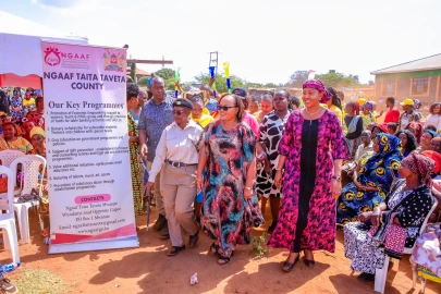 Women leaders back Ruto’s re-election bid at Taita Taveta event