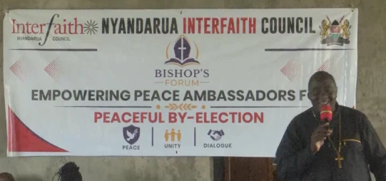Nyandarua Interfaith Council warns politicians against incitement ahead of Ol-Kalou by-election