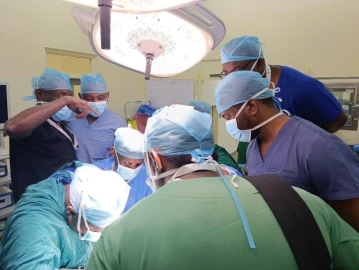 KNH surgeons remove massive 4kg liver tumour in seven-hour surgery