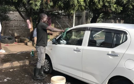 Economics graduate drops dream white-collar job for car wash business, employs others