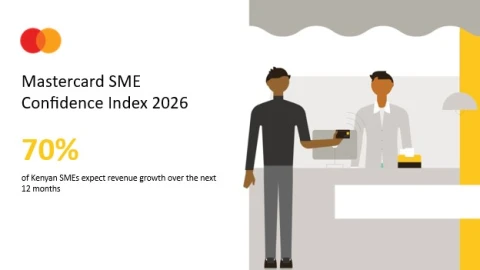 Mastercard SME Confidence Index: Kenyan SMEs look ahead with confidence as 70% expect revenue growth   #AD