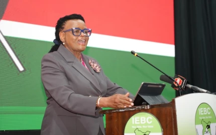 CJ Koome urges IEBC to disqualify politicians sponsoring goons