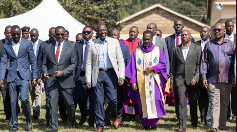 Ruto fires back at critics in Meru, warns school unrest perpetrators of consequences