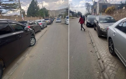 Nairobi: Parking on pavements in Eastlands sparks anger among pedestrians