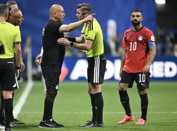 Egypt file complaint against referee after controversial World Cup exit