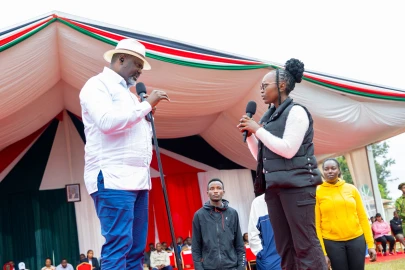 CS Ruku urges youth to invest NYOTA funds as gov't disburses Ksh.154M in Upper Eastern