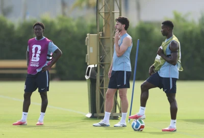 England's Rice, Guehi and James train ahead of Norway World Cup clash