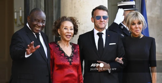 France hosts South Africa's Ramaphosa for talks, war remembrance