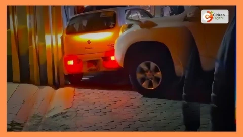 Police probe road rage incident after Prado repeatedly rams taxi in Lavington