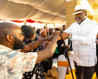 CS Ruku urges Mt Kenya youth to prioritise development over opposition politics