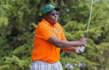 Home hero Mwangi shines as Nanyuki golfers dominate Duracoat Golf Masters