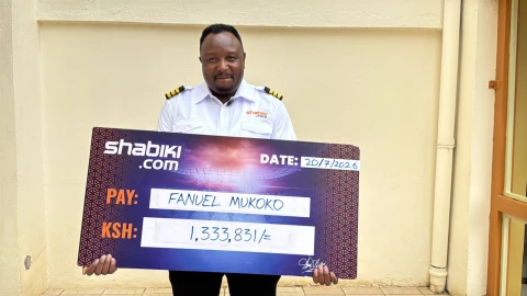 Kawangware cleaner wins Ksh.1.3 million; a life-changing opportunity for him